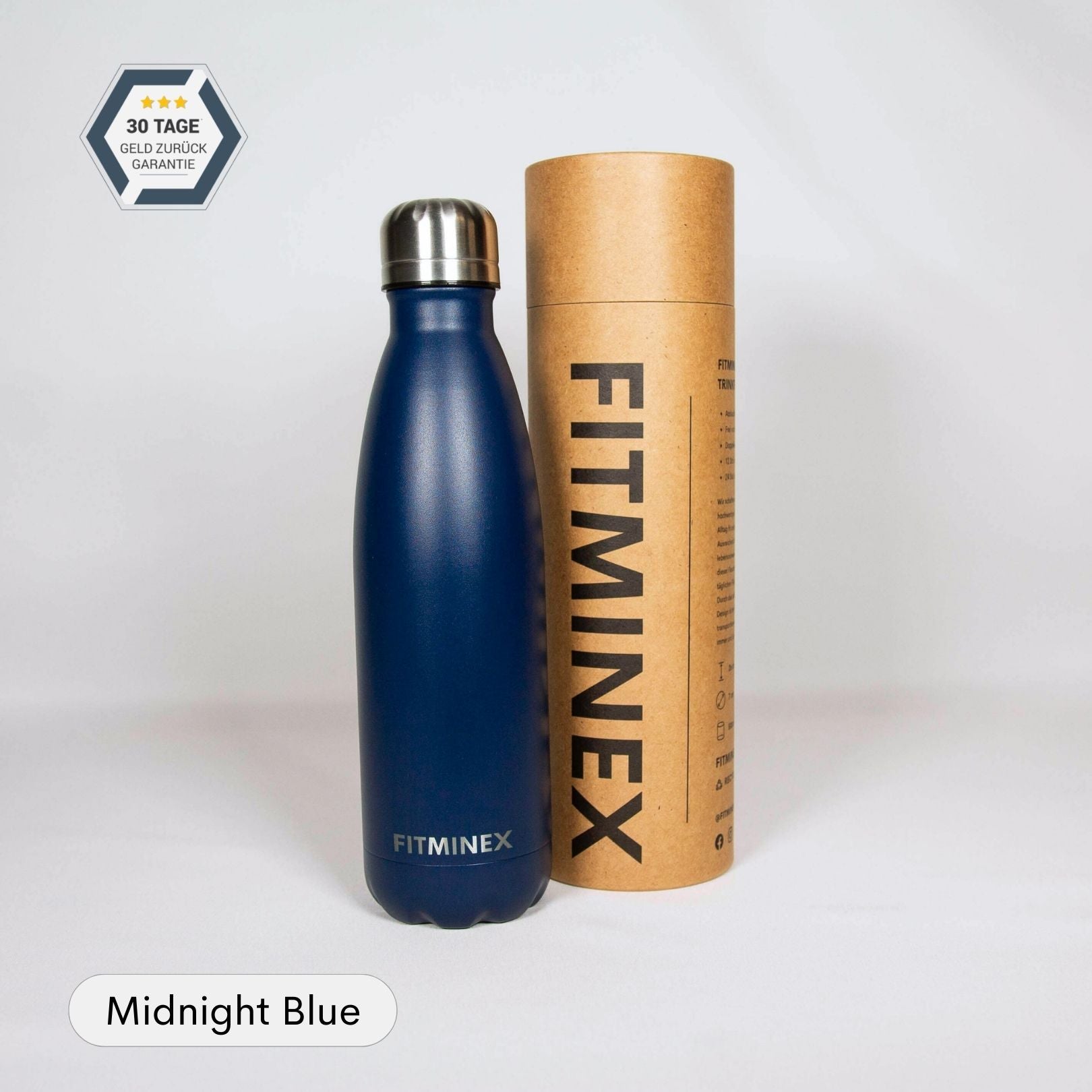 FITMINEX Trinkflasche Edelstahl