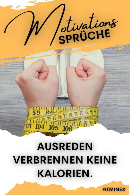 Sprüche, die Dich beim Abnehmen motivieren