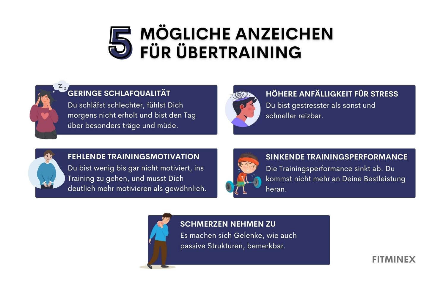 Übertraining erkennen – Das sind die Anzeichen von Übertraining